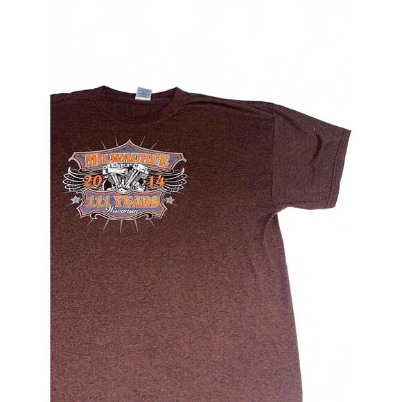 Harley-Davidson Other - Milwaukee Rally Motorcycle 111 Years 2014 Graphic Men’s Extra Large T-Shirt XL